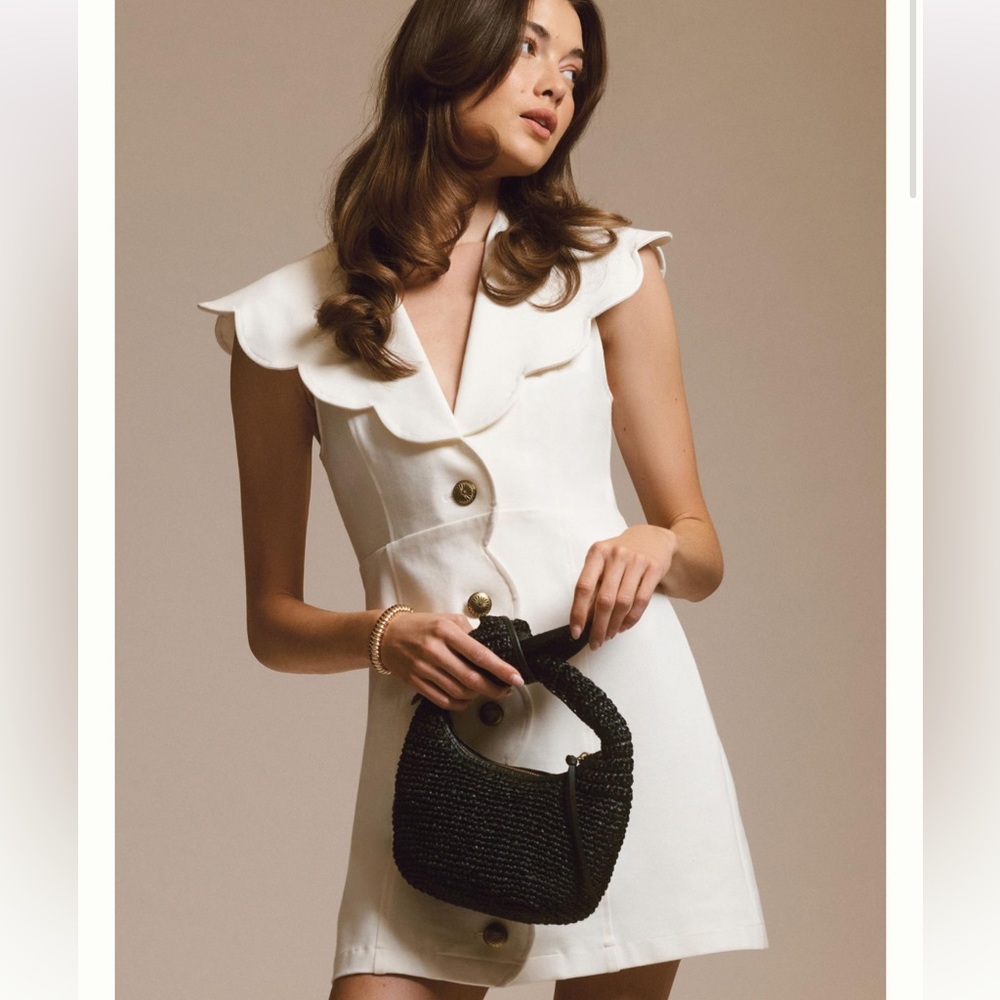 Maeve White Mini Dress